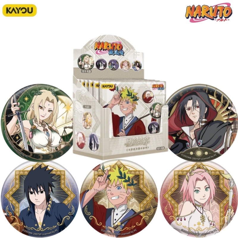 Anime Merchandise Bd - KAYOU Naruto Stellar-Ode Bölüm Teneke Rozeti