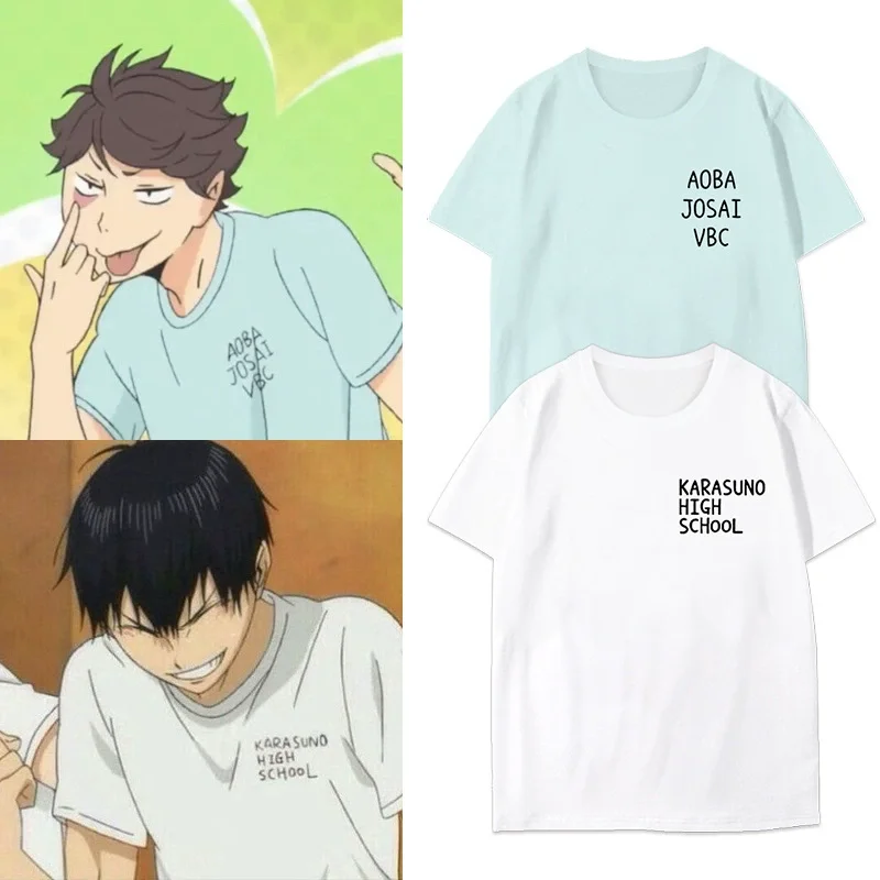Anime Merchandise Clothes - Anime Haikyuu!! Aoba Josai T Shirt