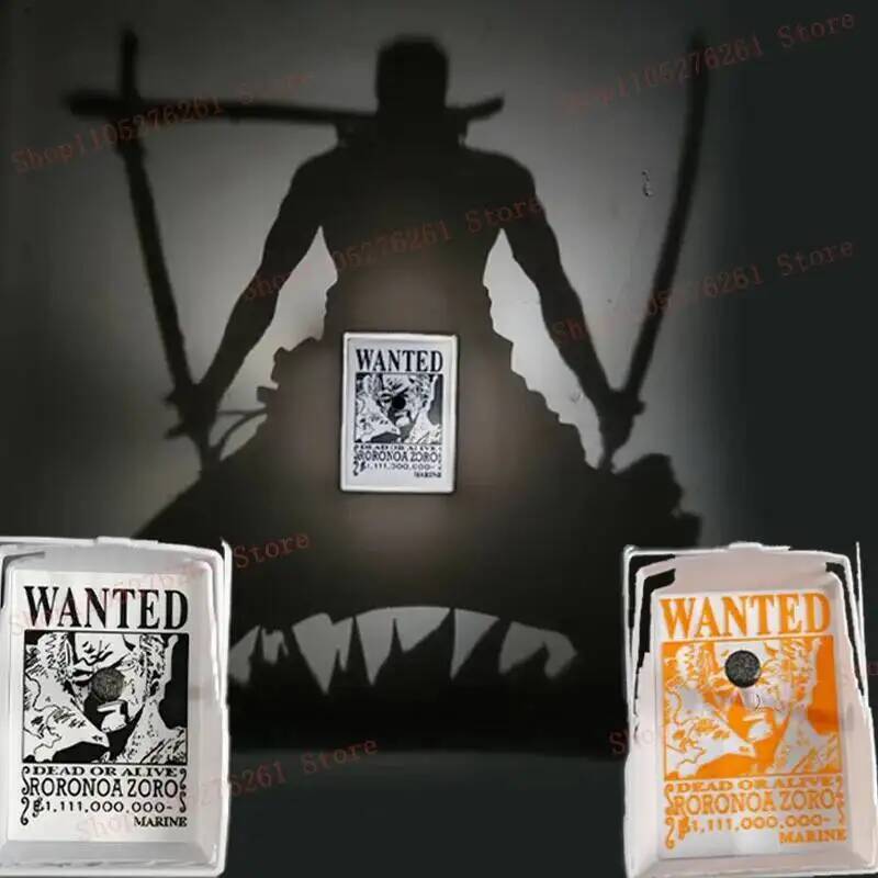 Zoro Anime Merchandise - Yeni Zoro Duvar Lambası Figürü One