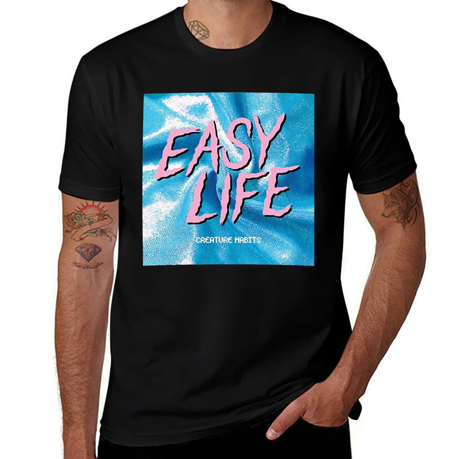 Anime Merchandise Shirt - EN ÇOK SATAN - easy life