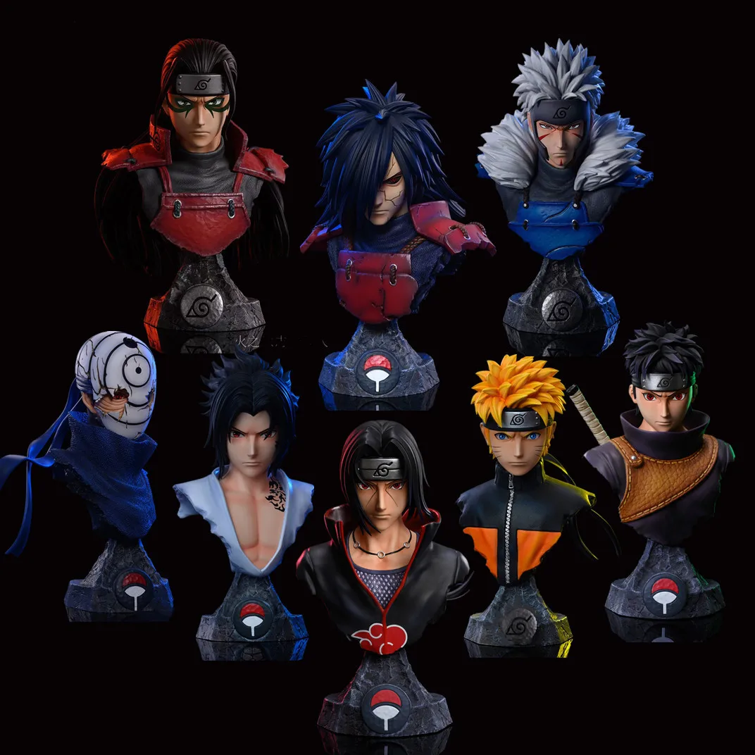 Rare Anime Merchandise - Naruto Aksiyon Figürü Her Karakter Büstü