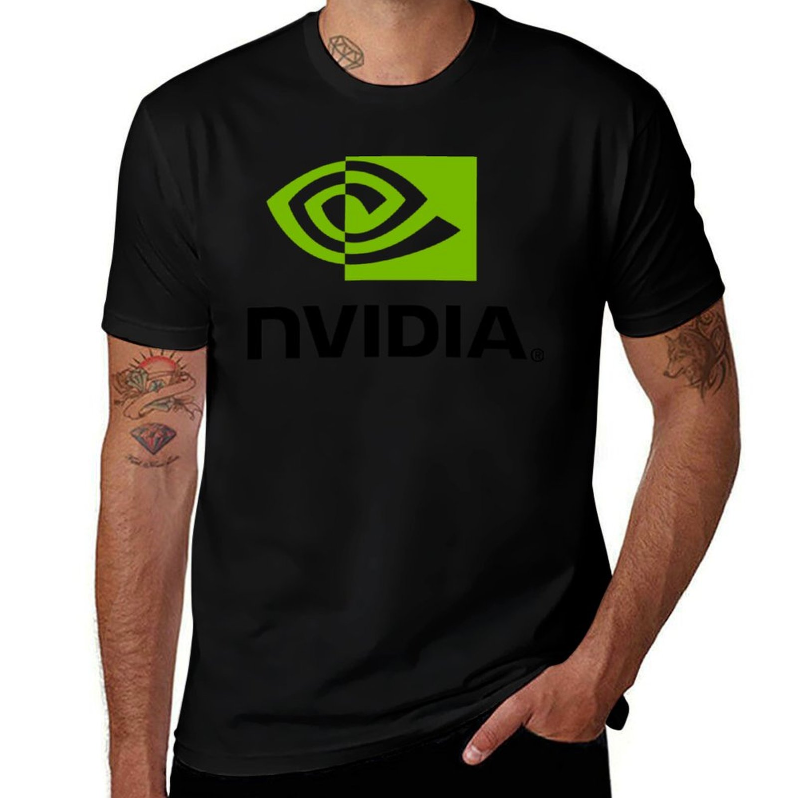 Anime Merchandise Shirt - EN ÇOK SATANLAR - nvidia Merchandise