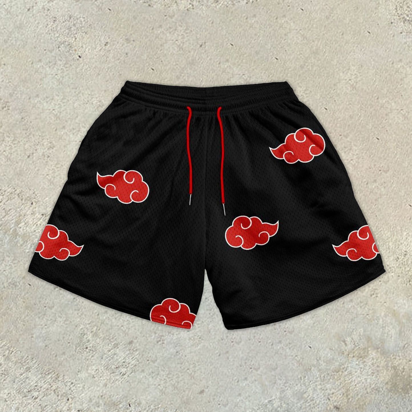 Rare Anime Merchandise - Anime Şort Cosplay Naruto Uchiha Itachi
