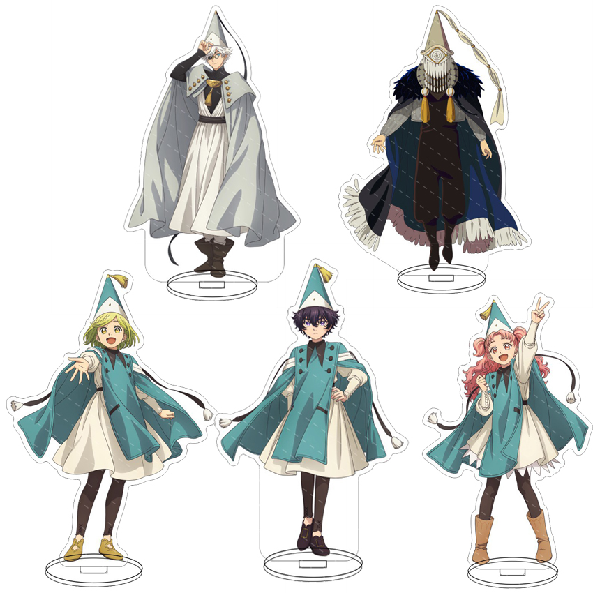 Anime Merchandise Toys - 16CM Anime Akrilik Stand Cadı Şapkası