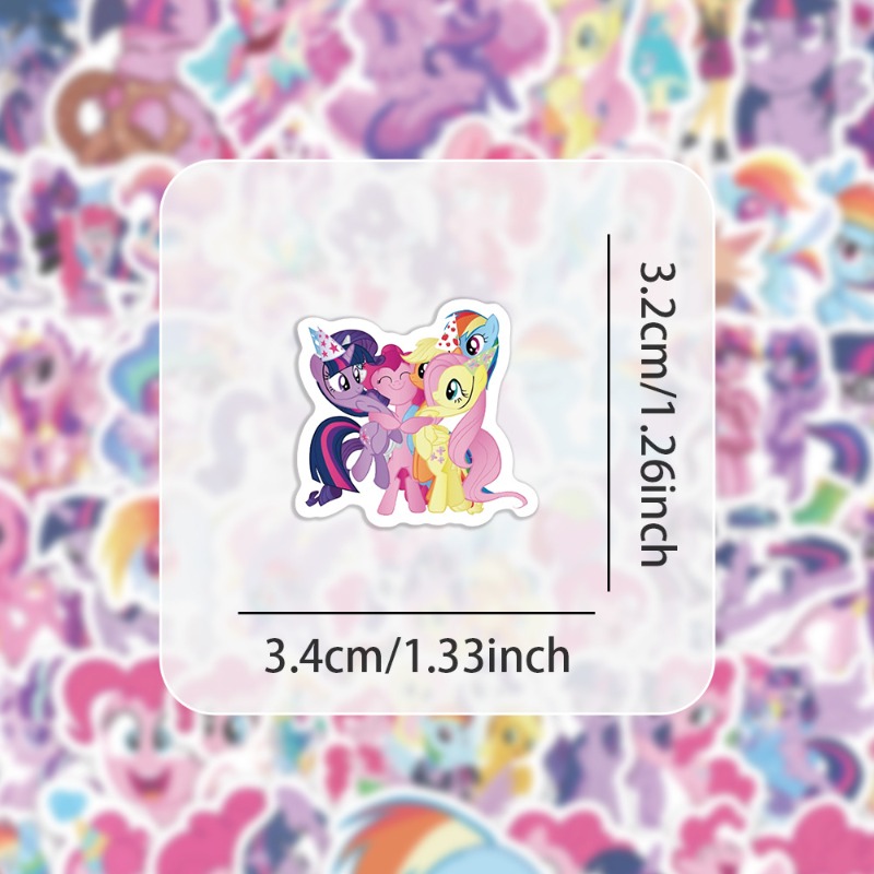 100 adet Karikatür My Little P - Free Anime Merchandise incelemesi ve fiyatı