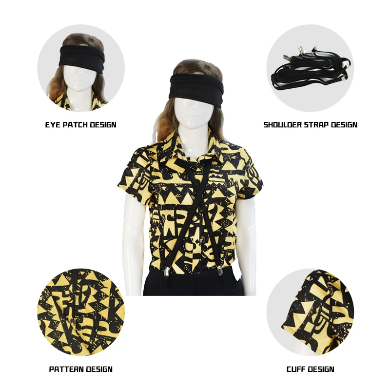 Onbir Sarı Gömlek Kemerler Cos - Anime Merchandise Clothes incelemesi ve fiyatı
