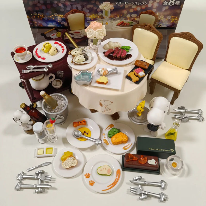 Reament Snoopy Restoranı Ameri - Figure Display Box incelemesi ve fiyatı